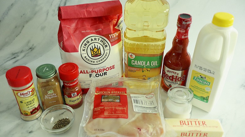 Boneless Buffalo wings ingredients