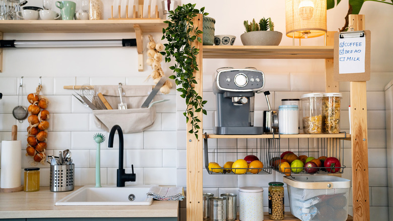 kitchen storage station