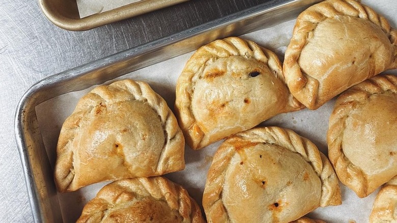 rows of pastries