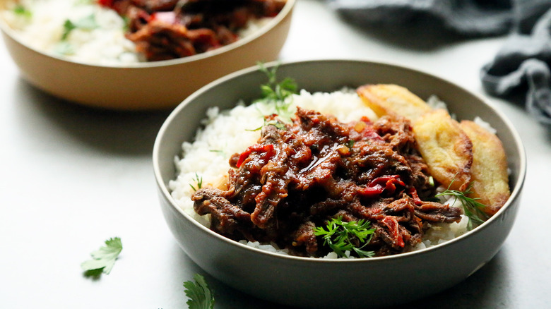 ropa vieja with rice