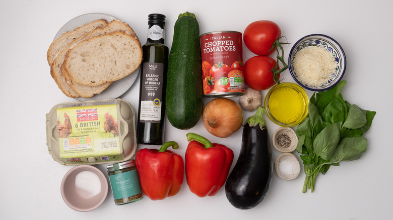 breakfast ratatouille shakshuka recipe ingredients