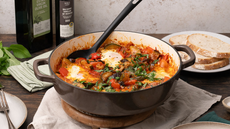 breakfast ratatouille shakshuka recipe