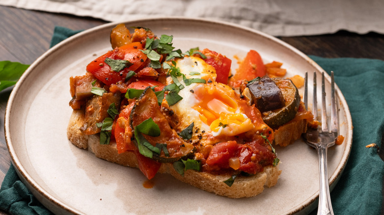 breakfast ratatouille shakshuka recipe