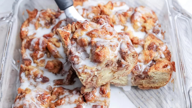 Cinnamon Roll Bread Pudding