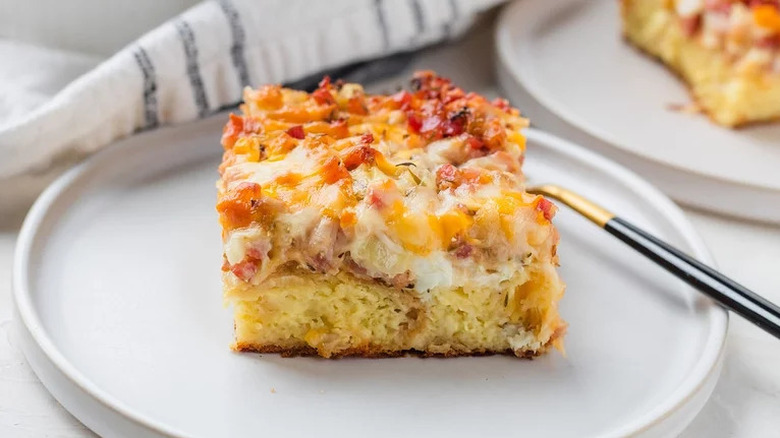 Croissant Breakfast Casserole