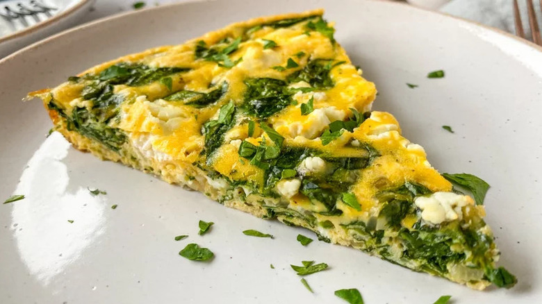 Easy Spinach Frittata