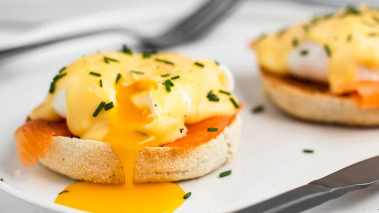 Eggs Benedict With Salmon