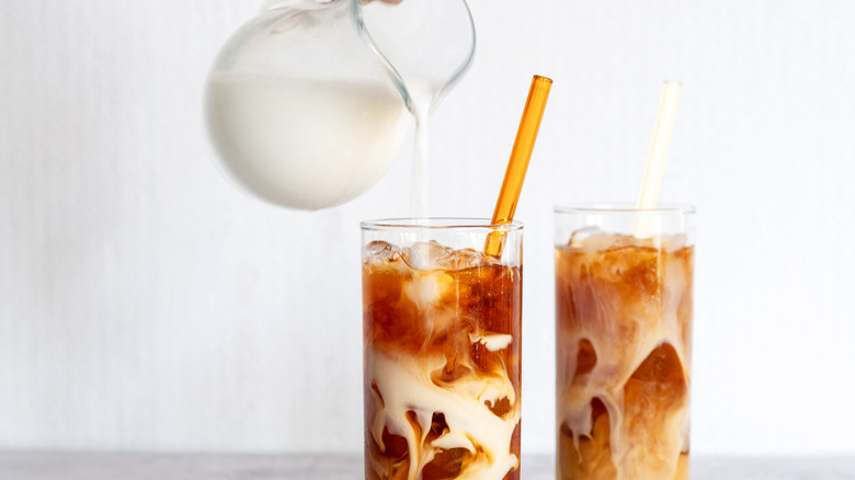 Cold brew with milk