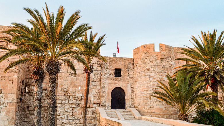 building in Djerbian, Tunisia