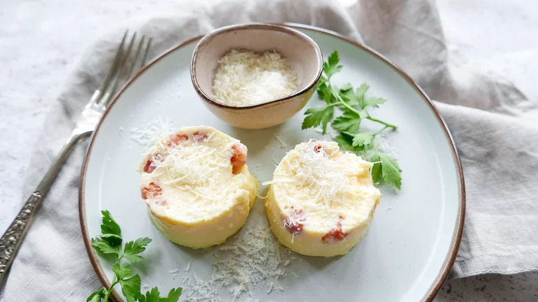 Cheesy Sous Vide Egg Bites