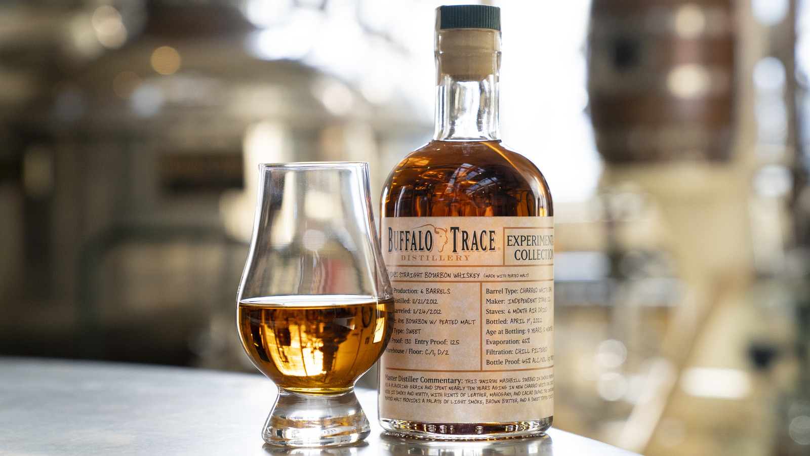 Buffalo Trace To Release Experimental Peated Bourbon In May