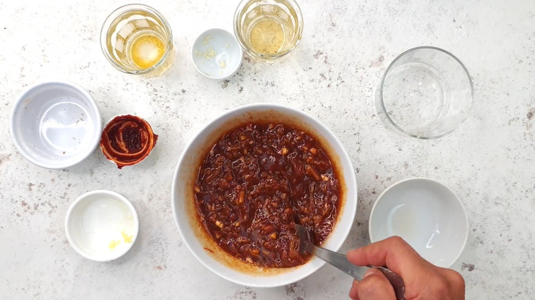 bulgogi marinade in bowl