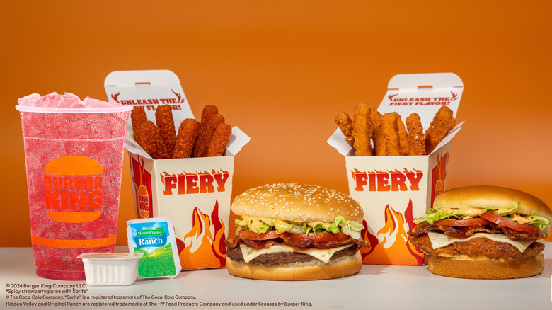 Burger King Debuts Its Fiery Menu With 5 Spicy Items