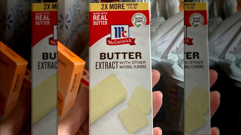 McCormick butter extract at store