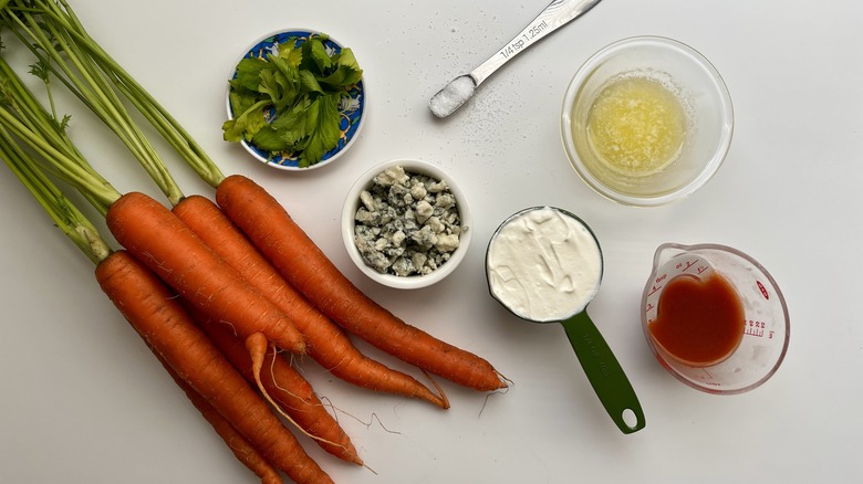 carrots and other ingredients