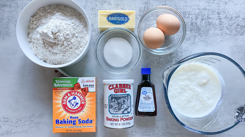 buttermilk belgian waffle ingredients