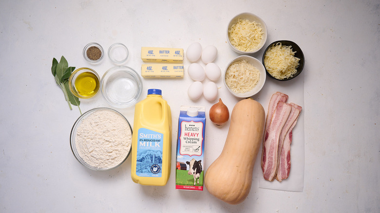 ingredients on a table