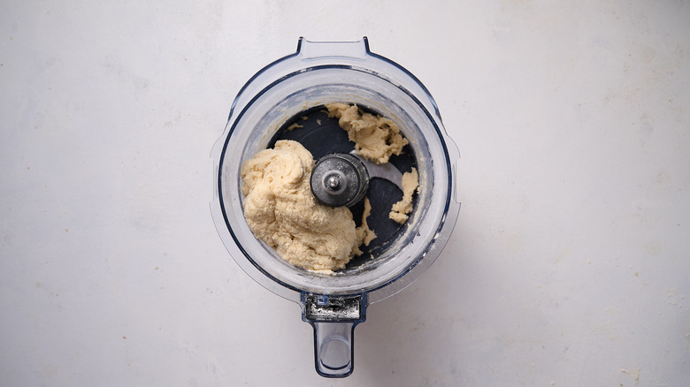 dough in food processor