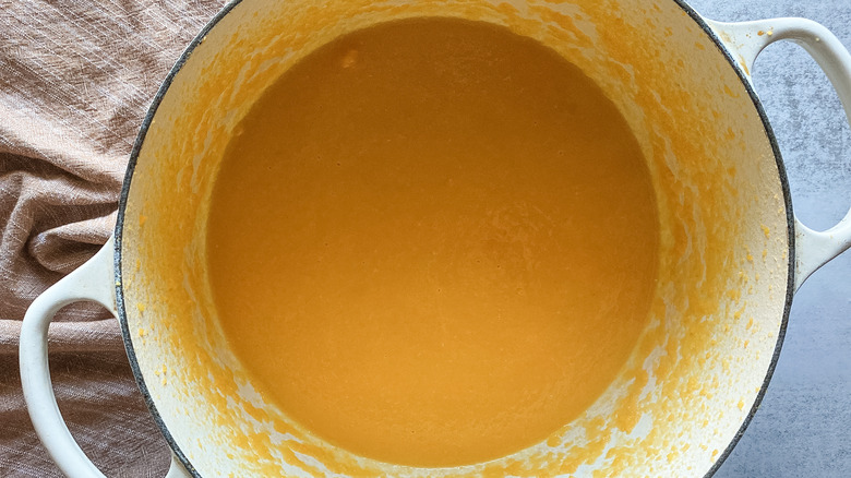 blended butternut squash