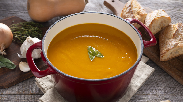 Butternut squash soup