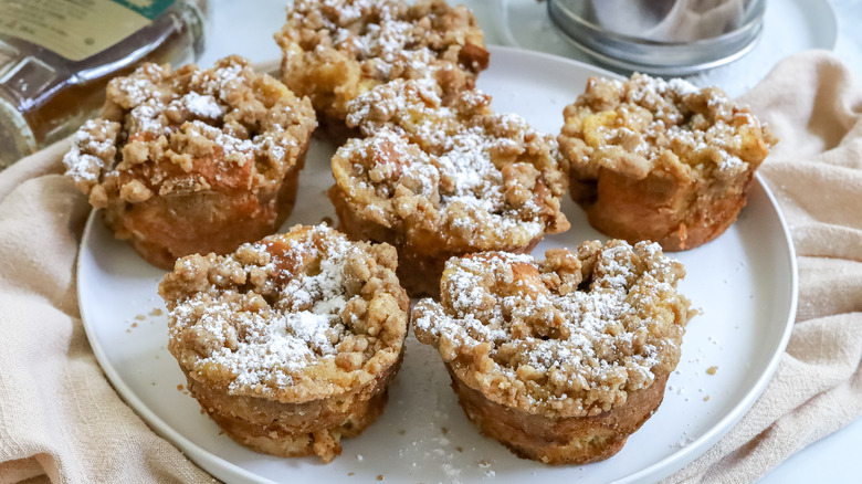 cinnamon french toast muffins