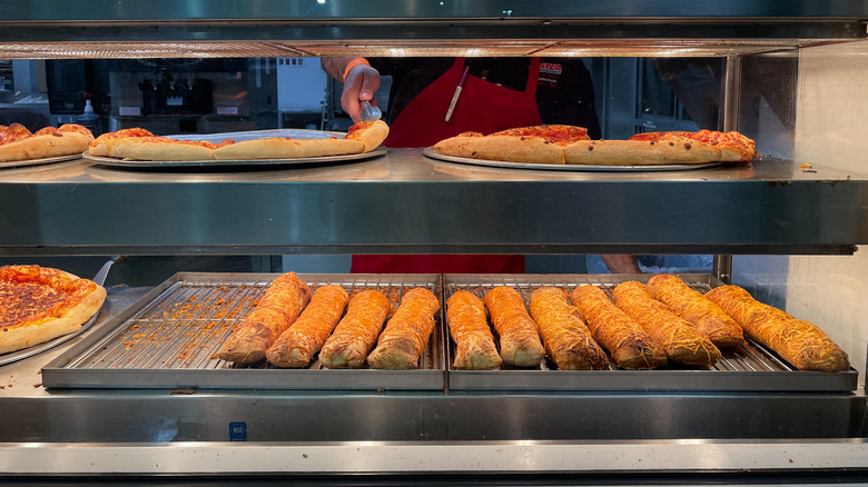 Chicken bakes in Costco food court