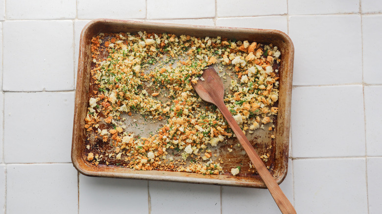 Breadcrumbs with fresh herbs