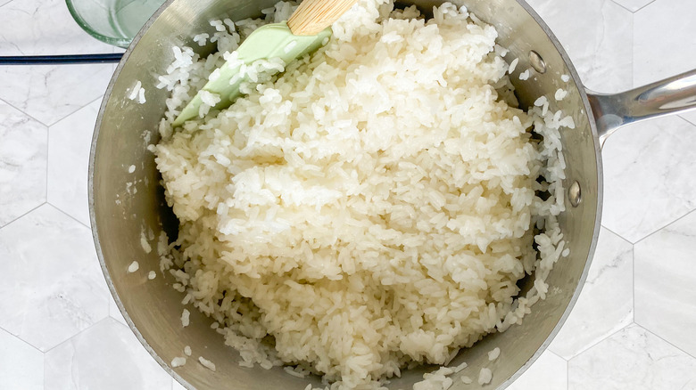 rice in a bowl 