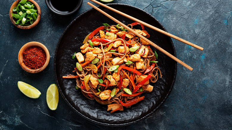 teriyaki chicken noodles