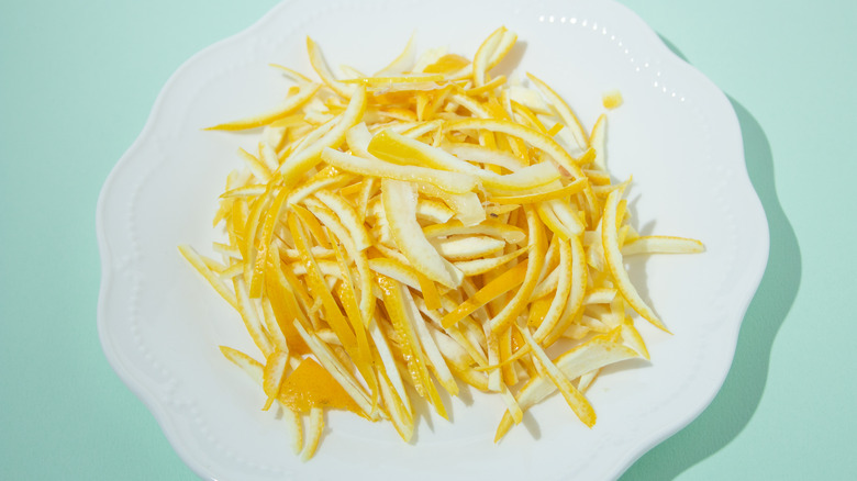 candied lemon peels