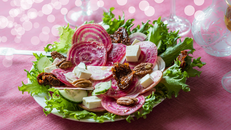 pink beet salad