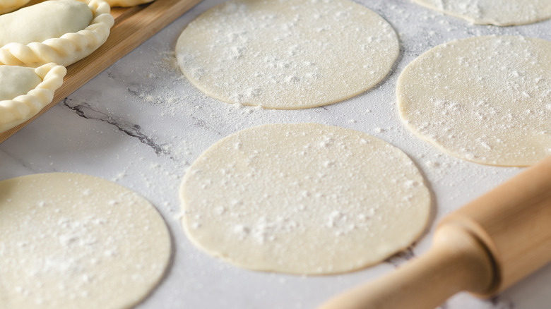 dough rounds for empanadas