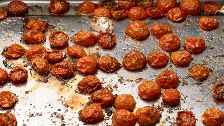 slow roasted tomatoes 
