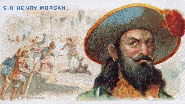 Sir Henry Morgan cigarette illustration