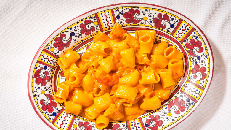 Carbone spicy rigatoni