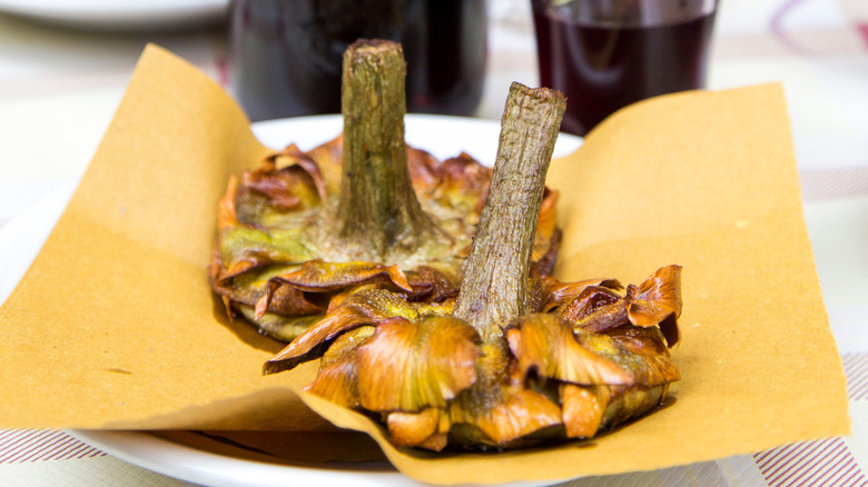 Carciofi alla giudia 