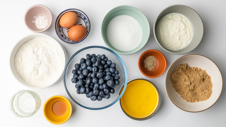 cardamom blueberry muffin ingredients 