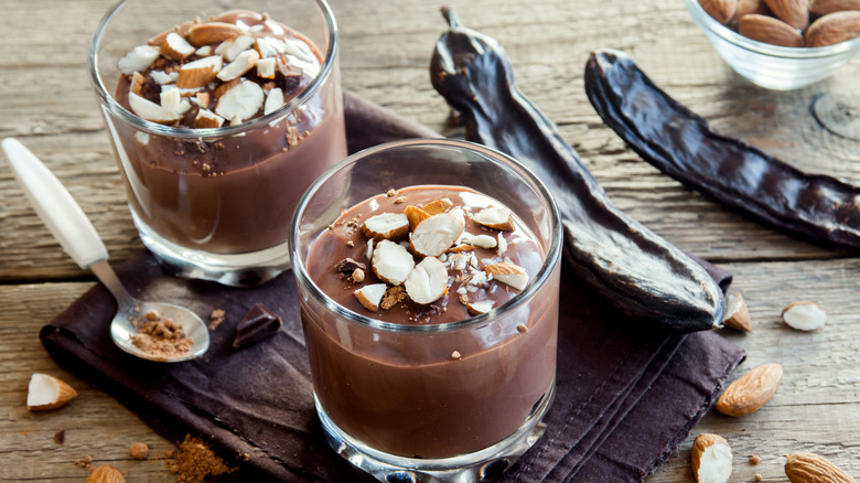 Carob mousse