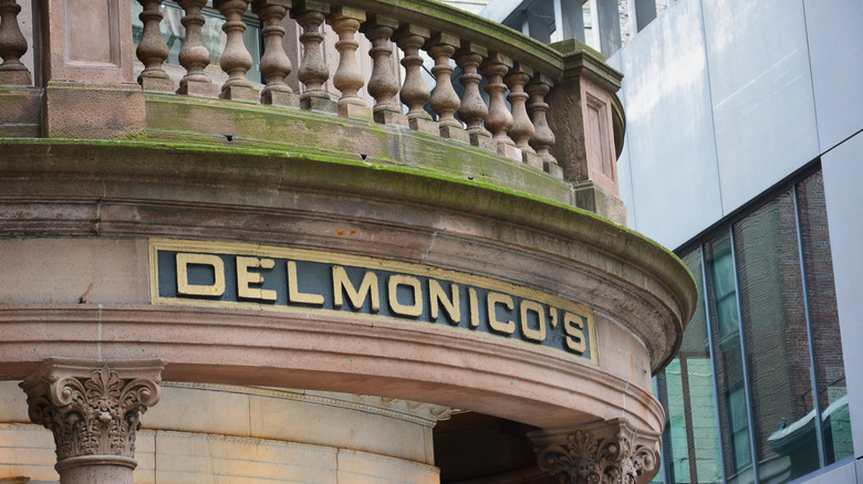 Delmonico's steakhouse exterior