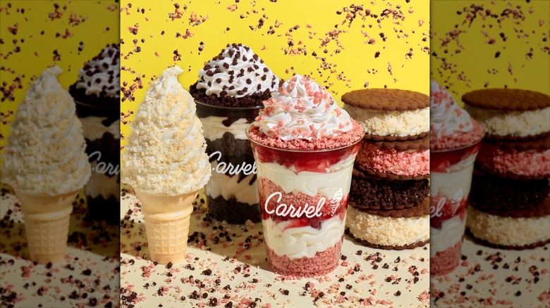 Carvel flavors with Crunchies