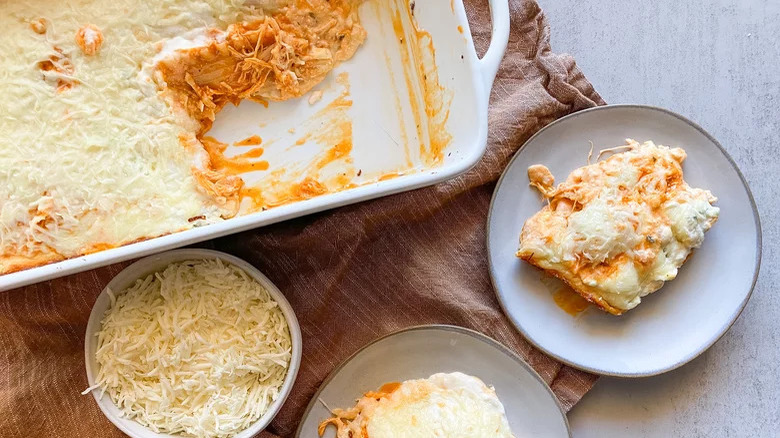 Buffalo Chicken Lasagna