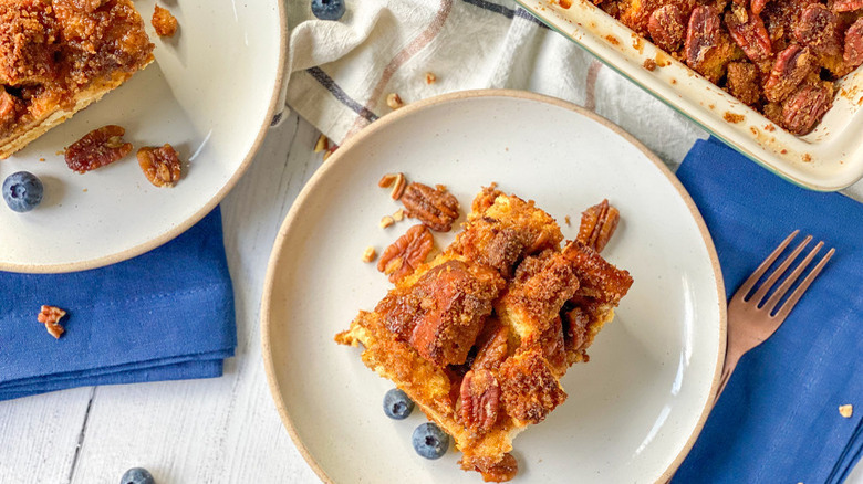 Eggnog French Toast Casserole