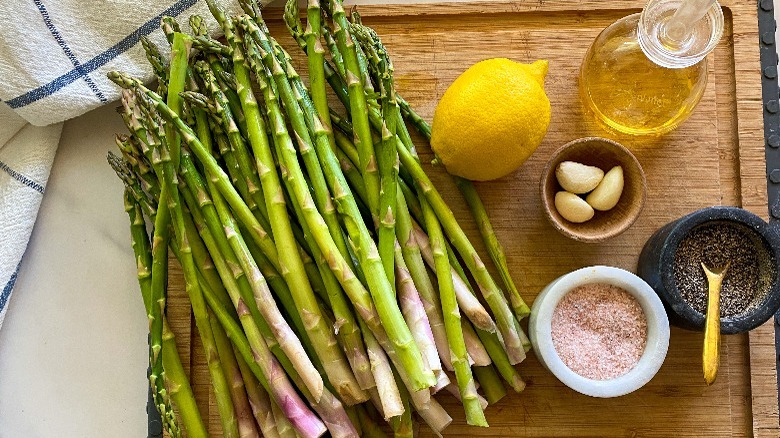 pan fried asparagus ingredients