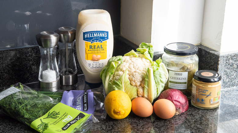 cauliflower potato salad ingredients