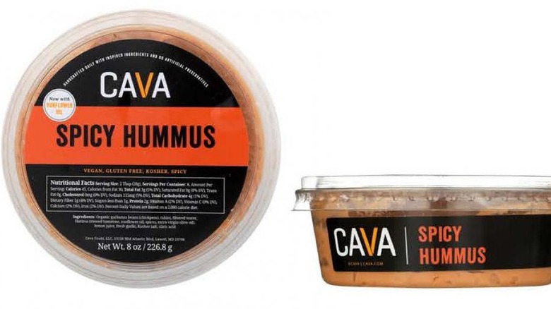 CAVA Spicy Hummus package 