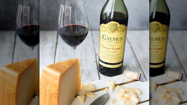 Caymus and cheese