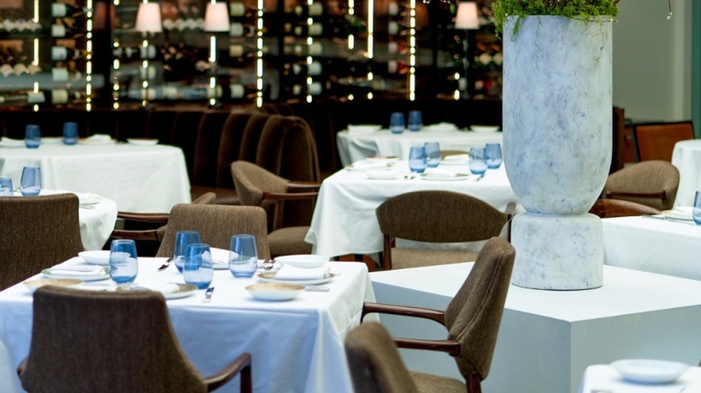 Spago restaurant interior