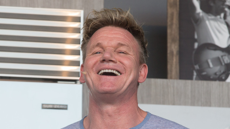 Gordon Ramsay laughing