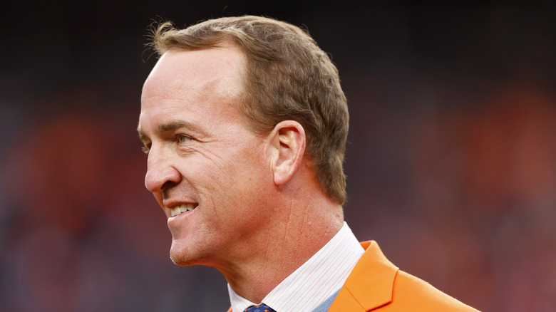 Peyton Manning smiling