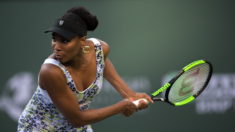 Venus Williams playing tennis